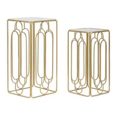 P/TELEFONO ARTY Para Kwadratowy 34x34x70-29x29x60 cm